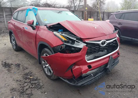 2023 Toyota Highlander Xle из США, поврежденный, VIN 5TDKDRBH8PS021965